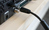 TV Antennenkabel, Koax Stecker an Koax Buchse (vernickelt), 2x Ferritkern, 2x geschirmt, Class A, 95