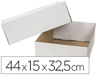 Caja de envio con tapa y fondo 330x150 mm