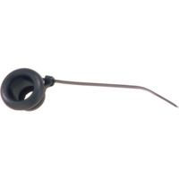 Kabeldurchführungstülle, Kabel-Ø 7 bis 12 mm, Chloropren-Kautschuk, schwarz