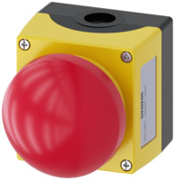 Gehäuse für Befehlsgeräte 22mm rund Kunststoff, Gehäuseoberteil gelb, 3SU18012NG