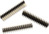 Stiftleiste, 6-polig, RM 2 mm, gerade, schwarz, 62100621921