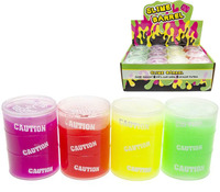 pâte slime baril transparent mix 120gr