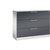 Armario para archivadores colgantes ASISTO, anchura 1200 mm, con 3 cajones, gris luminoso / gris negruzco.