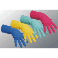 Handschuhe Multipurpose Der Feine Naturlatex rot Größe M