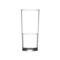 BBP Hi Ball Glasses in Clear Polycarbonate Virtually Unbreakable - Pack of 48