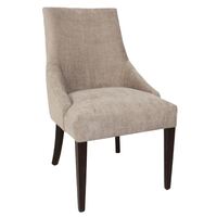 Bolero Neutral Finesse Dining Chairs with Birch Frame - Pack of 2 - 480mm