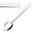 Nisbets Essentials Dessert Spoons in Stainless Steel - 168 mm L - Pack of 12