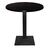 Werzalit Plus Round Table Top Black 800mm Indoors Outdoors