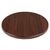 Bolero Round Table Top in Dark Brown for Indoor Use Pre Drilled - 30x800
