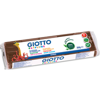 GIOTTO Pâte à modeler Patplume 350 g / Marron - produit supprimé à épuisement du stock
