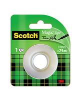 Scotch® Magic™ Unsichtbares Klebeband, Nachfüllpackung, 1 Rolle, 19 mm x 25 m