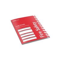 Fire log book - pack of 10