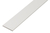 Flachstange, PVC weiß, LxBxS 2600 x 25 x 2 mm