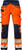 High Vis Handwerker Stretch-Hose Kl.2, 2707 PLU Warnschutz-orange/marine Gr. D112
