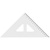 Koh-I-Noor 744750 60°/250 átlátszó háromszög vonalzó