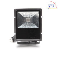 Outdoor LED Flutlichtstrahler FLOOD COB 50 AMBER, IP65/IP44, 110-240V AC/50-60Hz, 51W 1700K 1255lm 120°