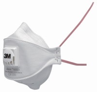 Masque respiratoire Gamme confort Aura™ 9300+ format pliable Type Aura™ 9332+