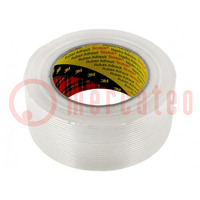 Packing tapes; L: 50m; Width: 50mm; Thick: 0.131mm; transparent