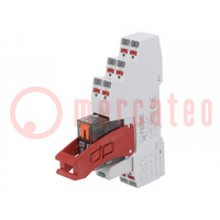 Relay: interface; DPDT; Ucoil: 24VAC; 8A; 8A/250VAC; 8A/24VDC; 100mΩ