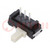 Switch: slide; Pos: 2; SPDT; 0.1A/12VDC; ON-ON; THT; Leads: for PCB