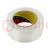 Packing tapes; L: 50m; Width: 50mm; Thick: 0.131mm; transparent