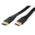 VALUE DisplayPort Kabel, v1.4, flach, DP ST/ST, schwarz, 5 m