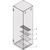 SCHROFF Varistar CP Socle, modulaire RAL 7021, 800x1000