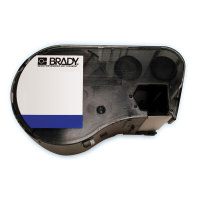 Brady Etiketten für BE5100/BE5300, 12,7 x 50,8 mm, schw/weiß, 80 Etik.