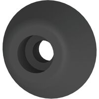 Produktbild zu Gummipuffer, schwarz