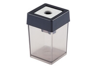 Dosenspitzer Dahle 53461, Für Blei- und Farbstifte bis 8 mm Ø, grau-transparent