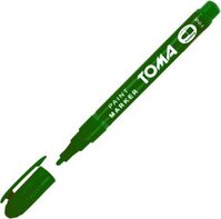 Marker olejowy Toma TO-441, okrągła, fine, 1.5mm, zielony