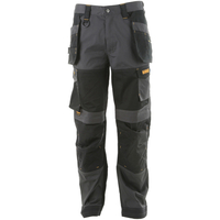 PANTALON DE TRAVAIL STRETCH WESTPORT DEWALT 40 GRIS/NOIR