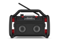 PERFECTPRO RADIO DE CHANTIER ROCKPRO, DAB+ ET RÉCEPTION FM, BLUETOOTH, BATTERIE AU LITHIUM INTÉGRÉE, ENTRÉE AUX ET USB, IP65, RP