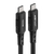 ACEFAST C4-03 - USB-C VERS USB-C PLUG, CÂBLE DE CHARGE RAPIDE ET DE TRANSMISSION DE DONNÉES (100W - 5A - 2M), ALLIAGE D'ALUMINIU