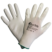 Handschuh Fitter PU/Nylon, Gr. 7, weiß