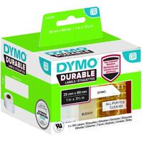 DYMO LW-Kunststoff-Etiketten 25x89mm 2x 350St weiß permanent