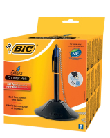 BIC Colours Black Stick ballpoint pen Medium