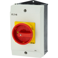 Eaton P1-25/I2/SVB/N electrical switch Toggle switch 3P Red, White, Yellow
