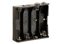 Velleman BH341B Batteriehalter & -schnapper 4 AA