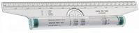 Linex RR1000 Rolling ruler 300 mm Polystyrene Green, Transparent 1 pc(s)