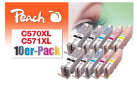 Peach PI100-311 Druckerpatrone Schwarz, Cyan, Magenta, Gelb