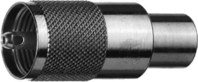 Telegärtner UHF Straight Plug RG-213/U insulator: POM coaxial connector