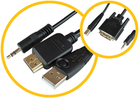 Raritan RSS-CBL-HDMI câble kvm Noir 1,8 m