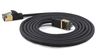 Wantec 7199 câble de réseau Noir 0,25 m Cat7 S/FTP (S-STP)
