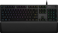 Logitech G G513 CARBON LIGHTSYNC RGB Mechanical Gaming Keyboard, GX Brown teclado USB QWERTY Inglés Carbono