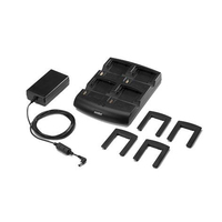 Zebra 4-Slot Cradle Kit PDA Fekete AC Beltéri