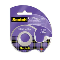 Scotch GIFTWRAPD cinta adhesiva 15 m Transparente 1 pieza(s)