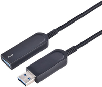 Microconnect USB3.0AAF25AOP USB cable 25 m USB 3.2 Gen 1 (3.1 Gen 1) USB A Black