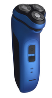 Blaupunkt MSR401 afeitadora Máquina de afeitar de rotación Recortadora Negro, Azul