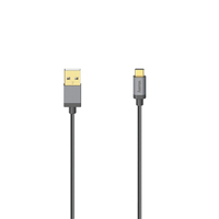 Hama 00200502 cable USB USB 2.0 0,75 m USB C USB A Antracita